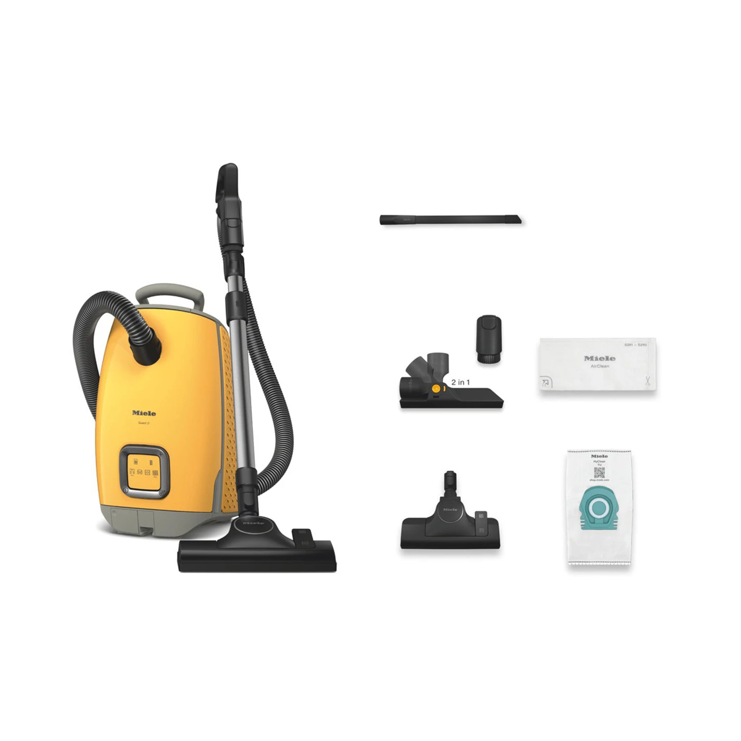 Miele Guard L1 Flex Sunset Yellow Toz Torbalı Süpürge