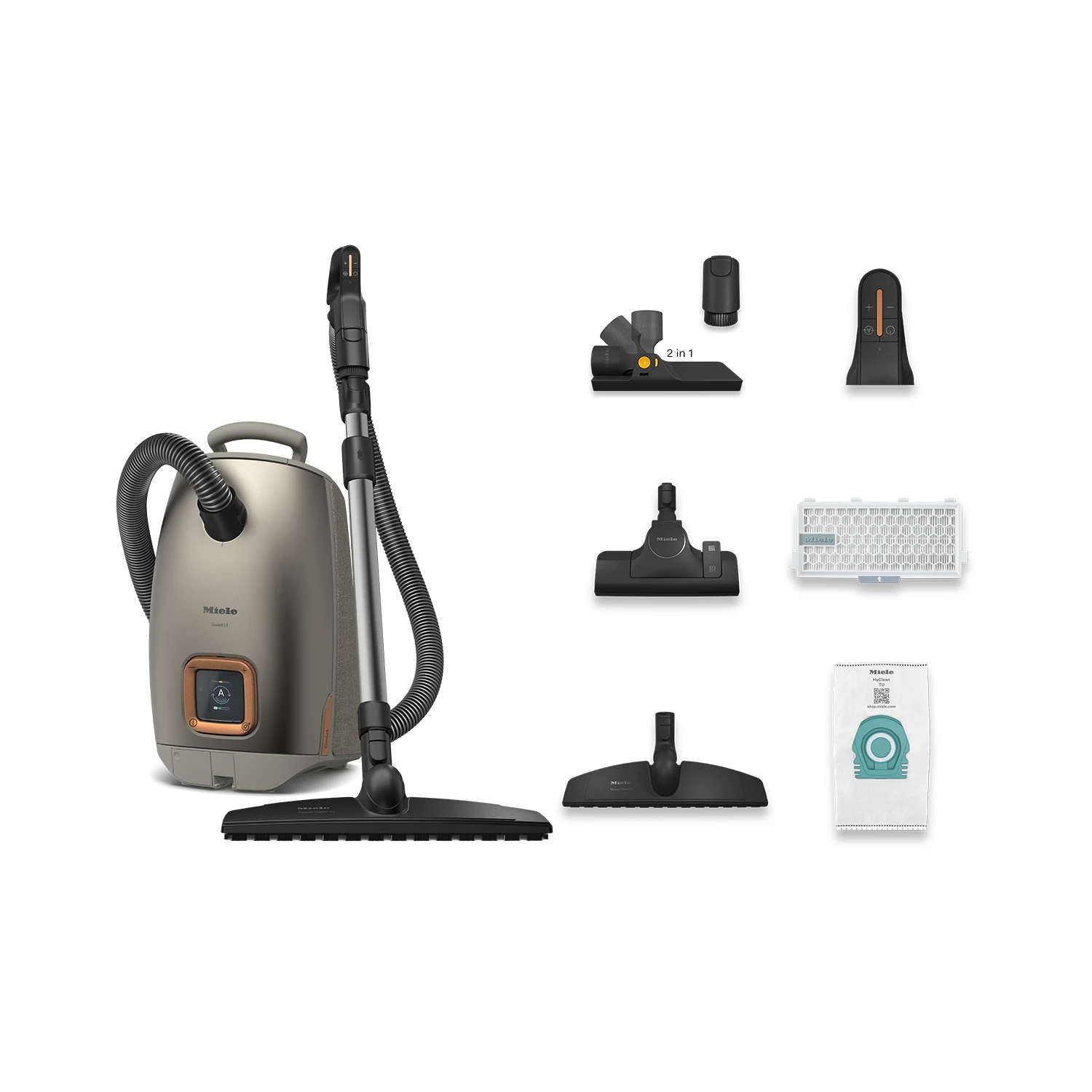 Miele Guard L1 Comford XL Toz Torbalı Süpürge Tıtanıum