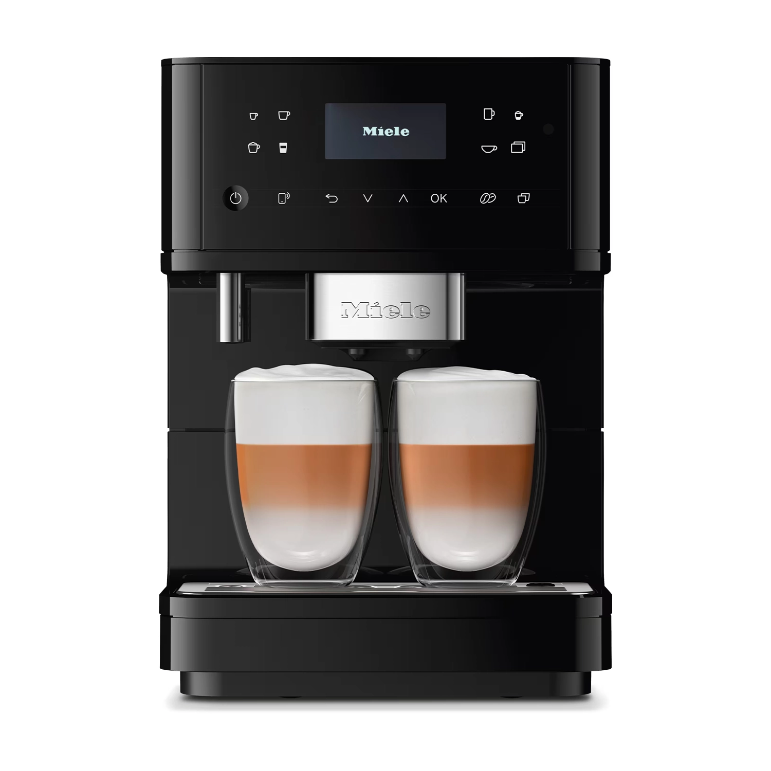 miele otomotik solo kahve makinesi milkperfection siyah on gorsel