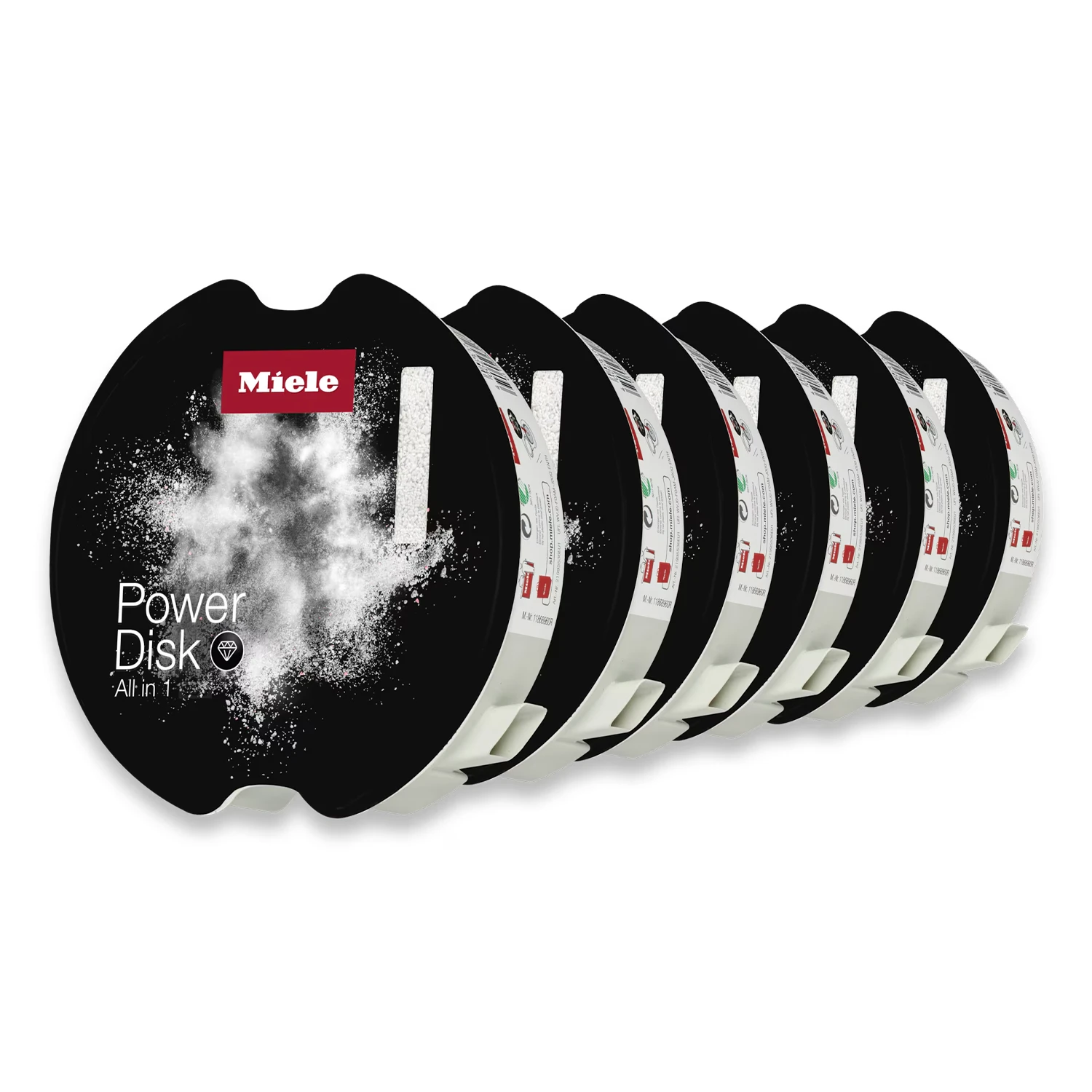 Miele PowerDisk 6'lı AutoDos Bulaşık Makinesi Deterjanı