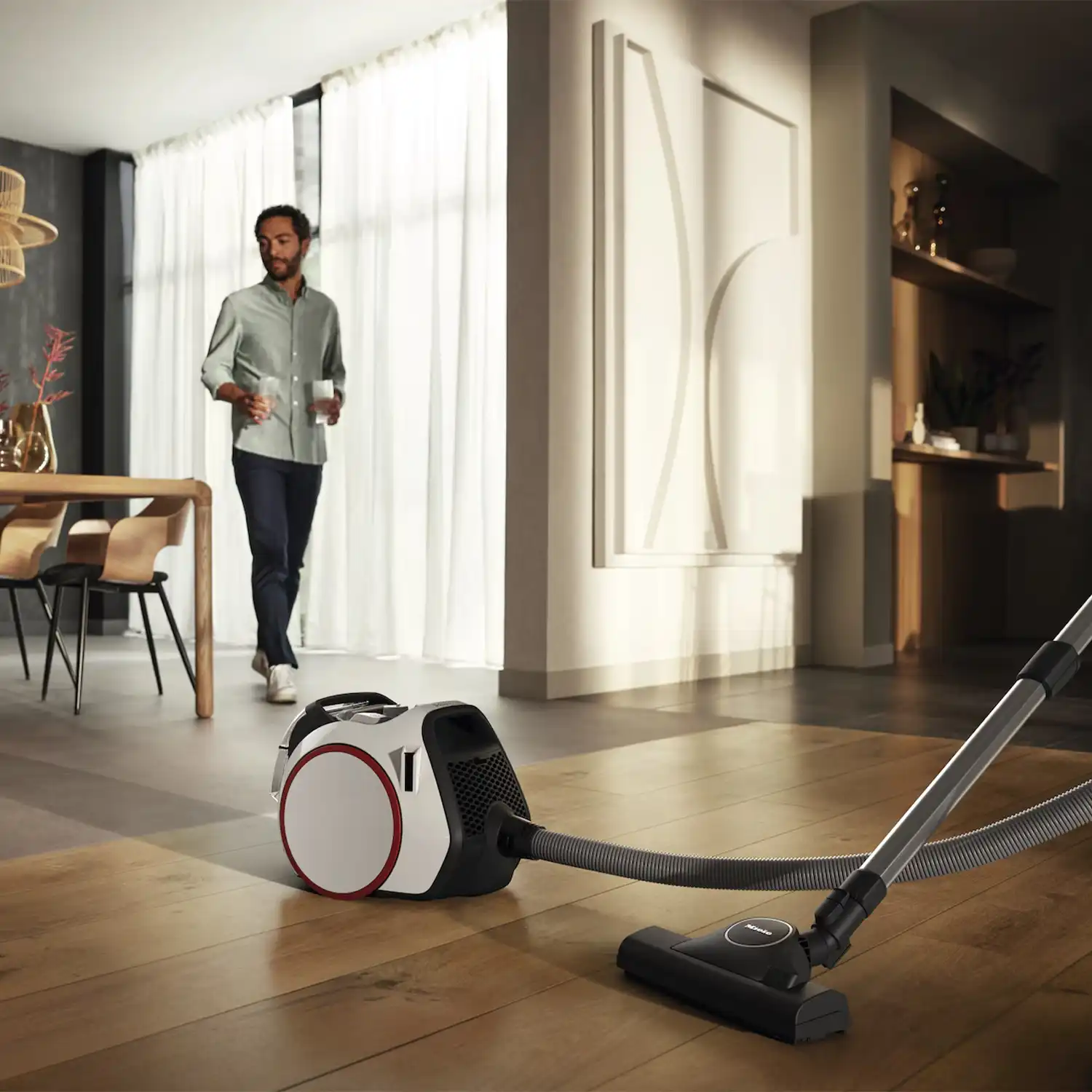 Miele Boost CX1 Powerline Torbasız Elektrikli Süpürge - Beyaz