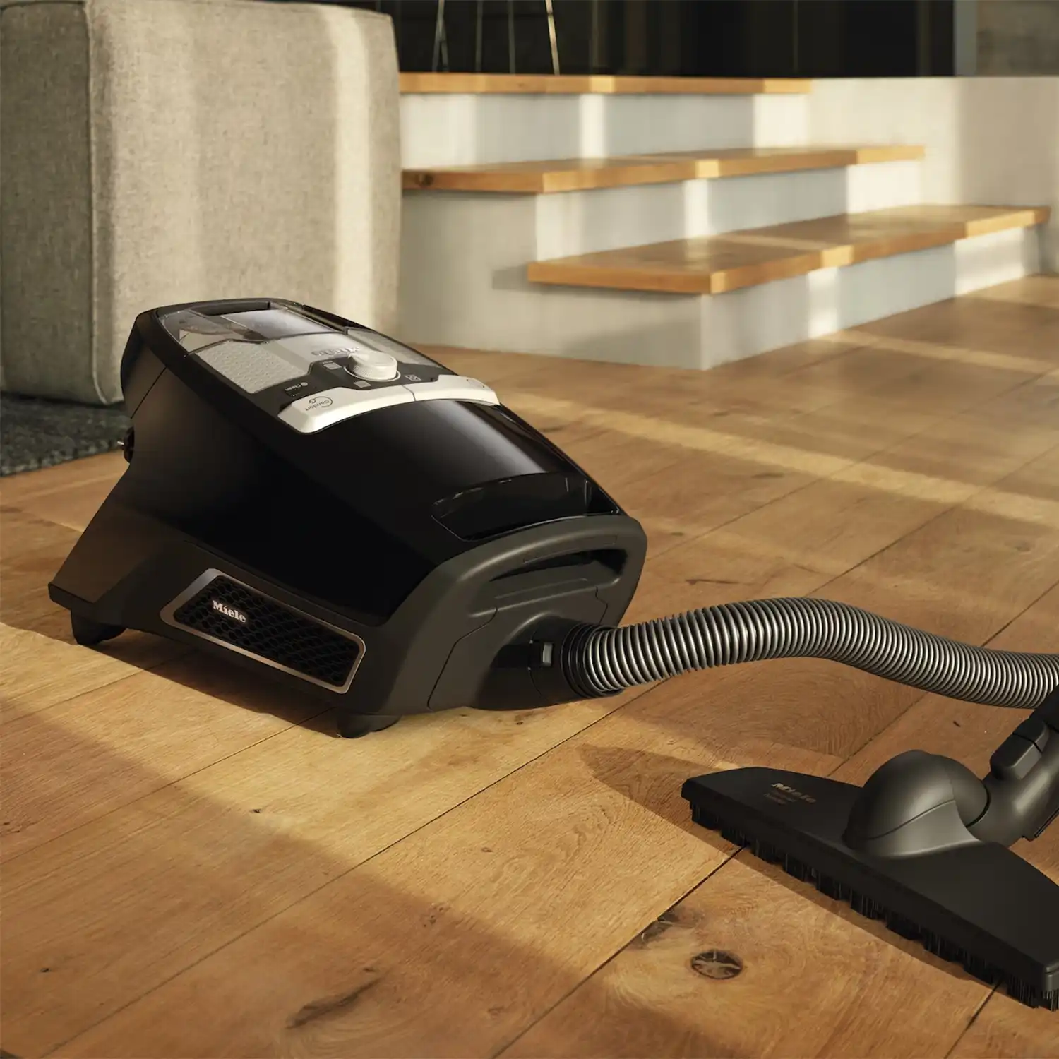 Miele Blizzard CX1 Parquet Flex Obsidian Siyah - SKCF5