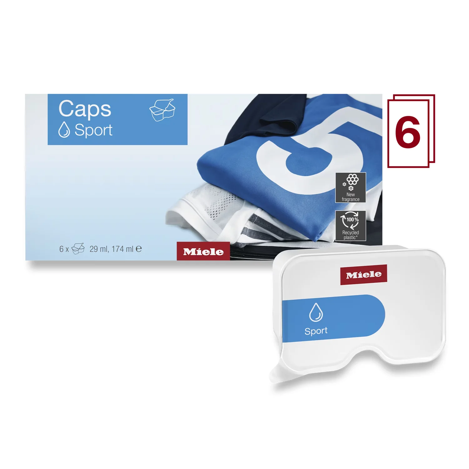 Miele Caps Sport 6 lı Kapsül Deterjan
