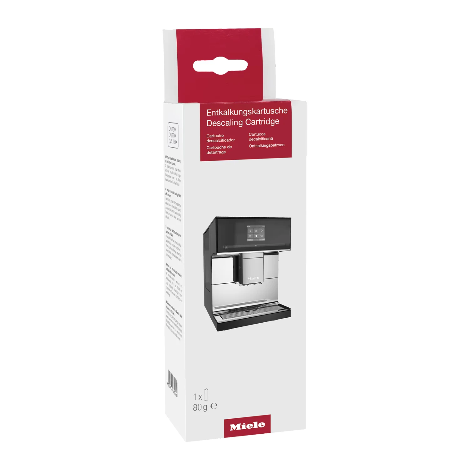 Miele Otomatik Kahve Makinesi Için Kireç Çözücü Kartuş
