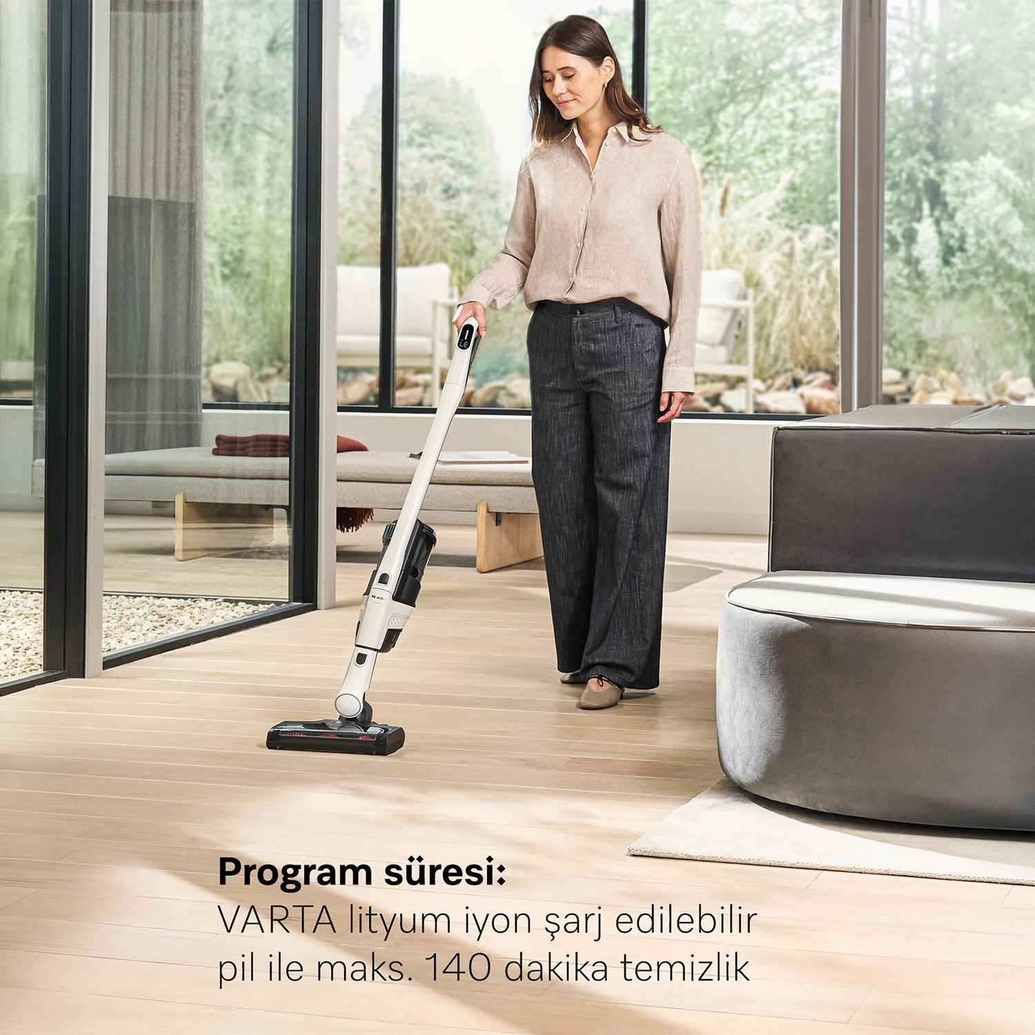 Miele Triflex HX3 - Şarjlı Dik Süpürge