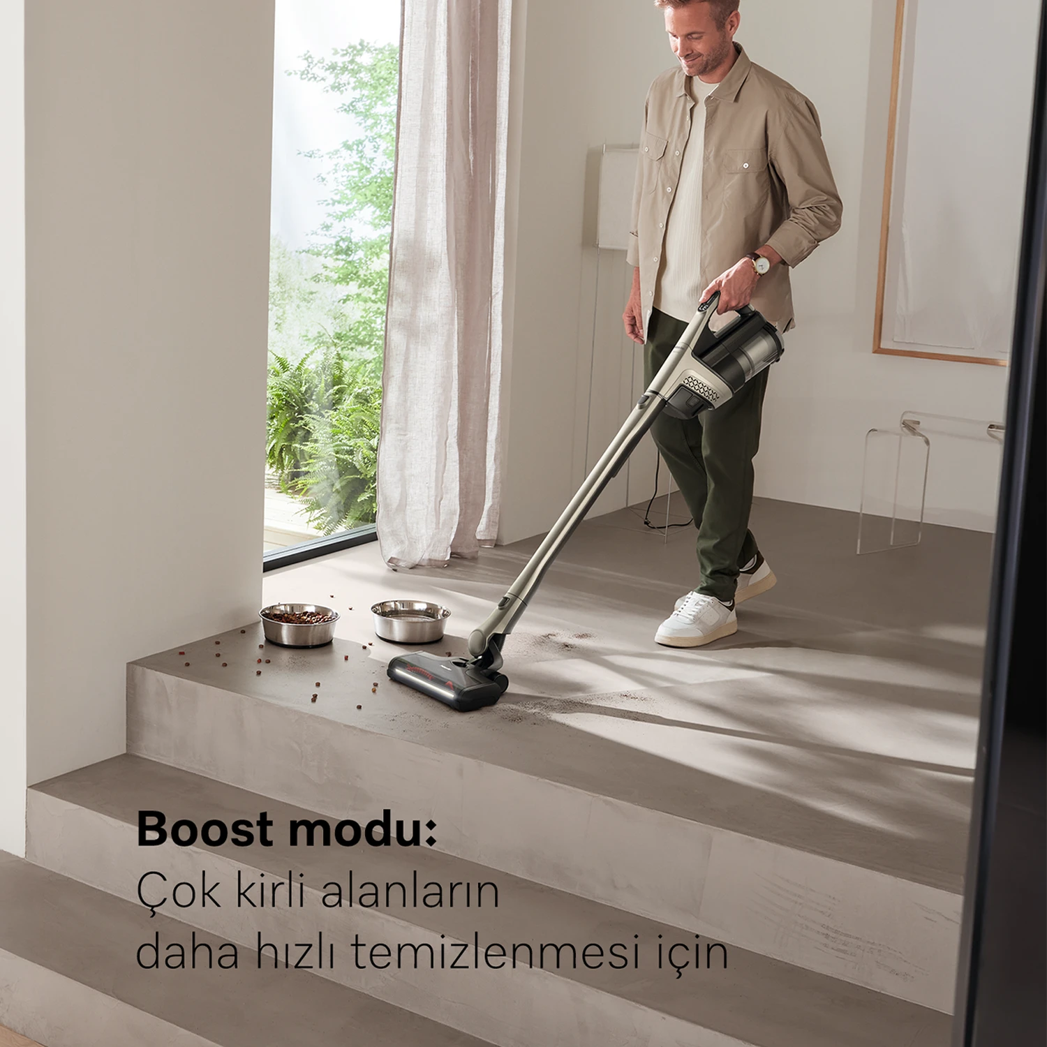 Miele Triflex HX3 - Şarjlı Dik Süpürge