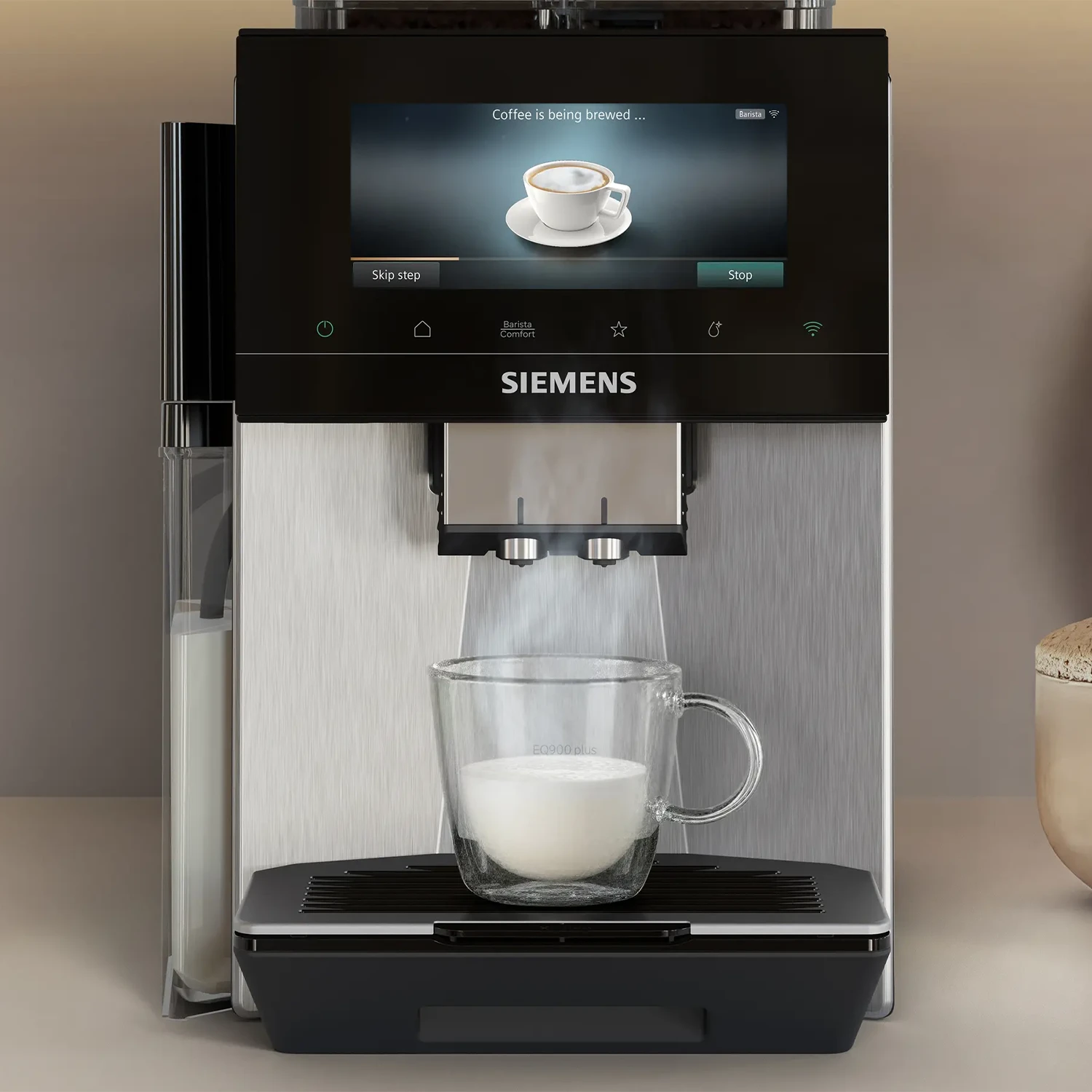 Siemens Tam Otomatik Kahve Makinesi EQ900 plus iAroma TQ927EZ3